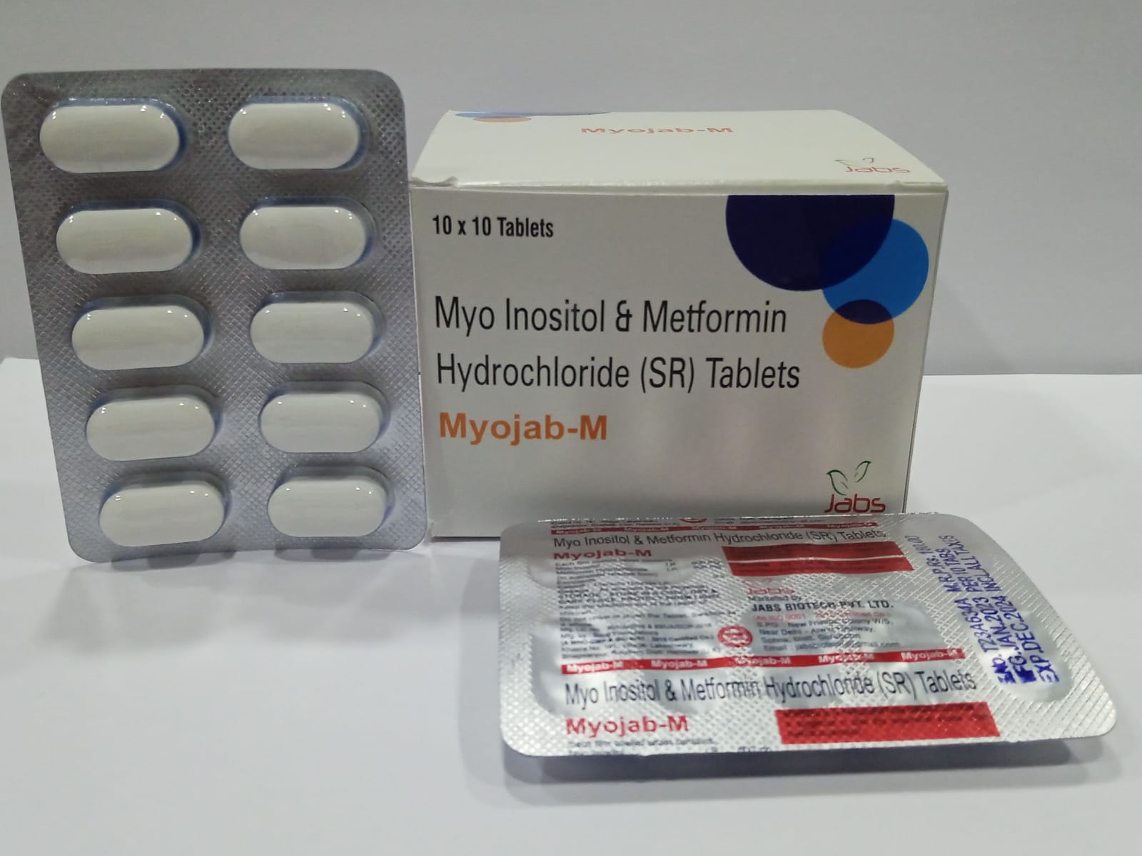 Myo Inositol and Metformin Hydrochloride SR Tablets 